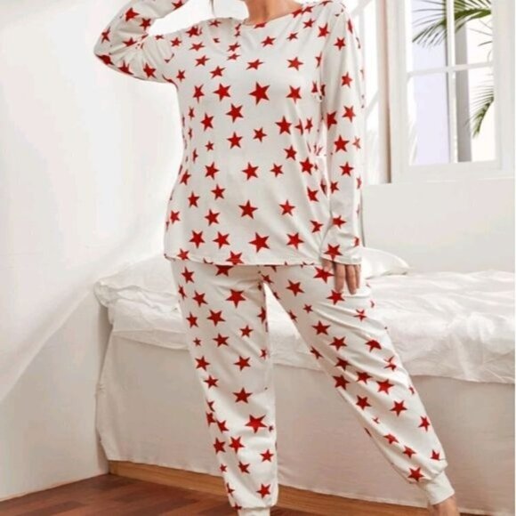 Stars Print Jogger Set - Picture 6 of 7